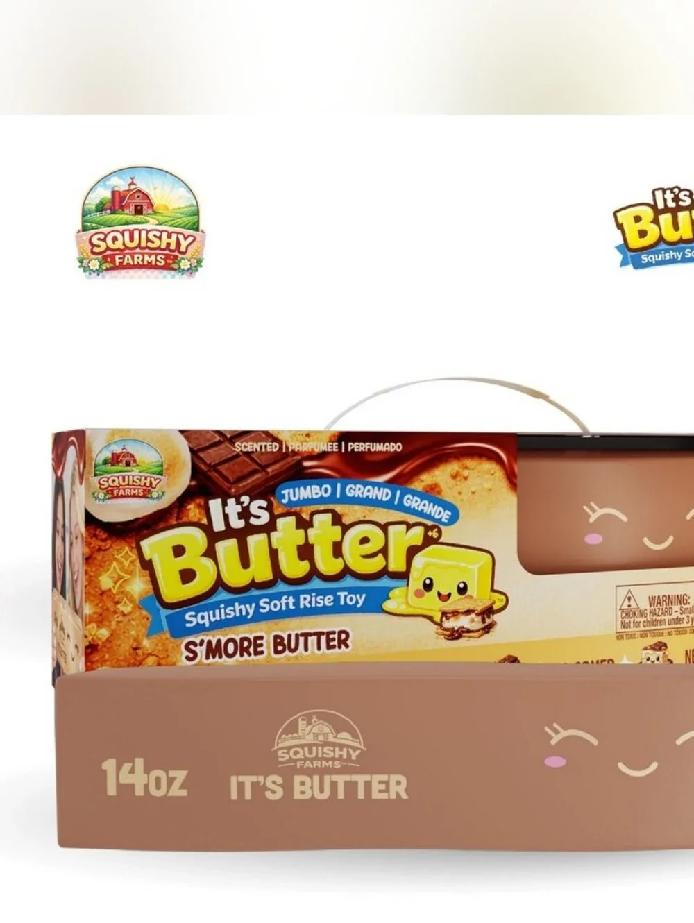 It's Butter Squishy Soft Rise Toy - S'more Butter